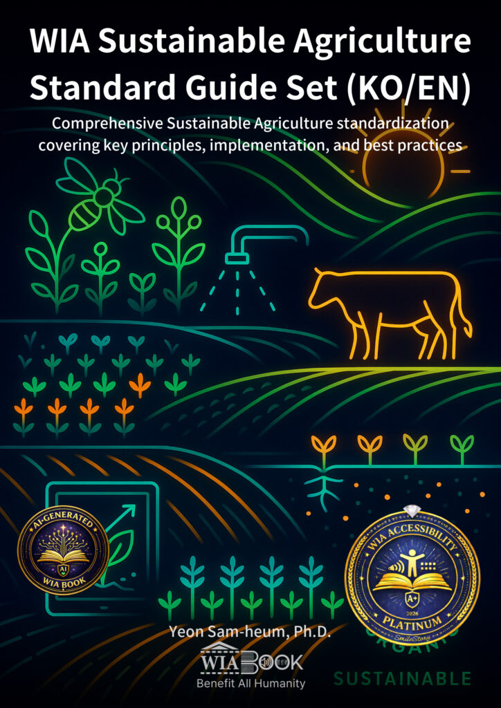 WIA Sustainable Agriculture Standard Guide Set (KO/EN) 표지