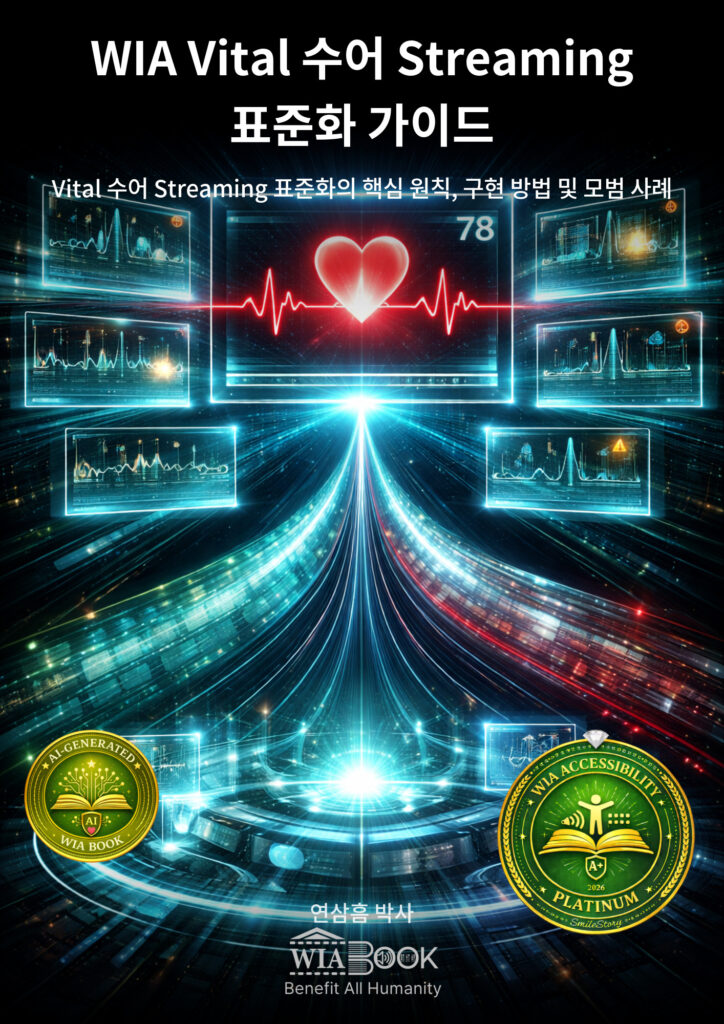 WIA 생체신호 스트리밍 표준화 가이드 (KO) 표지