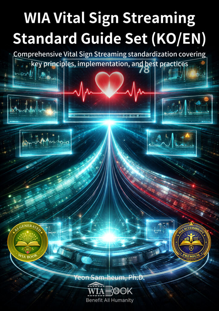 WIA Vital Sign Streaming Standard Guide Set (KO/EN) 표지