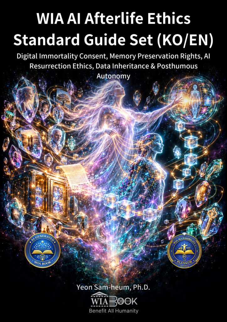 WIA AI Afterlife Ethics Standard Guide Set (KO/EN) 표지