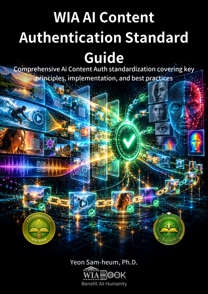 WIA AI Content Authentication Standard Guide (EN) 표지