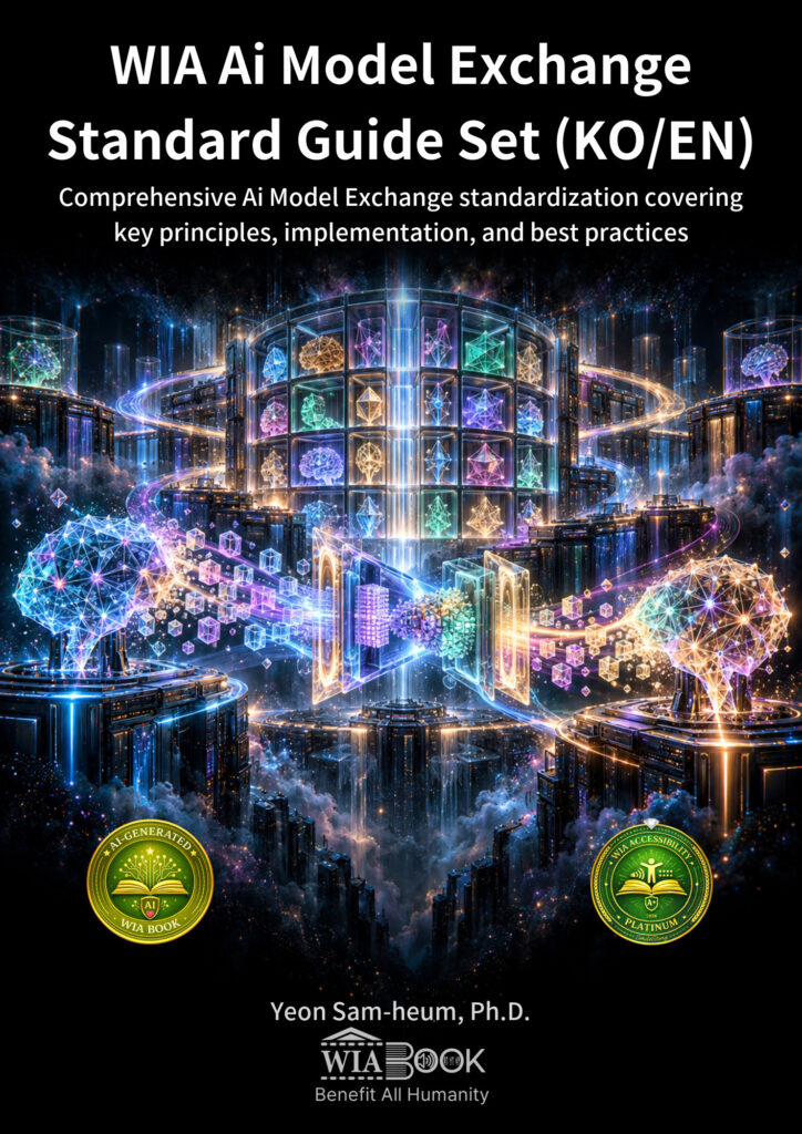 WIA Ai Model Exchange Standard Guide Set (KO/EN) 표지