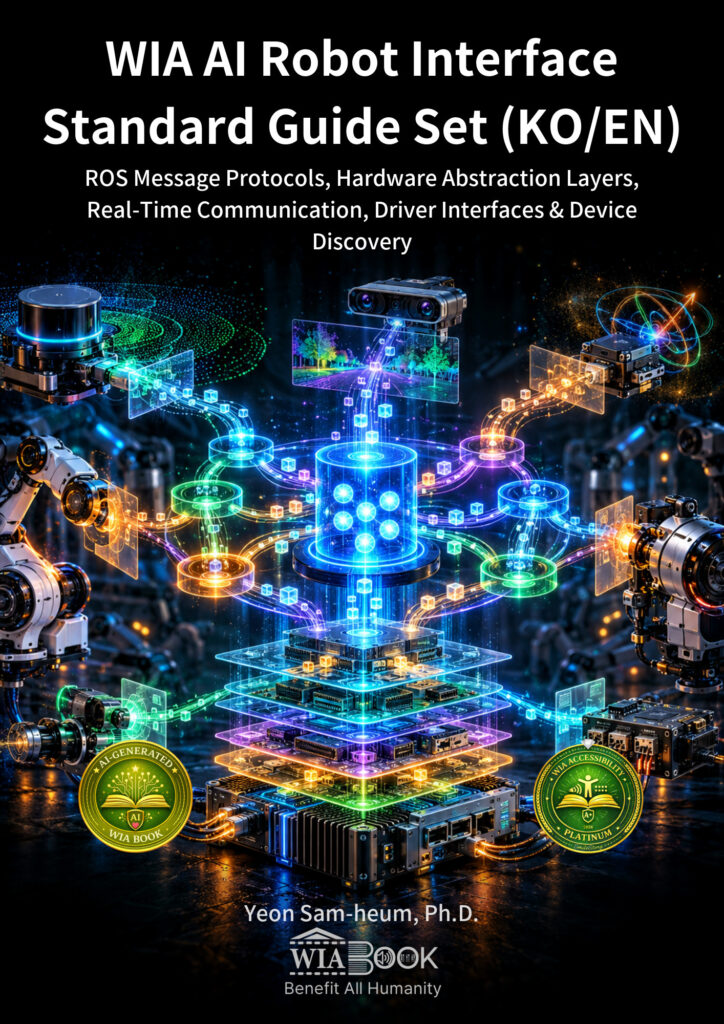 WIA AI Robot Interface Standard Guide Set (KO/EN) 표지