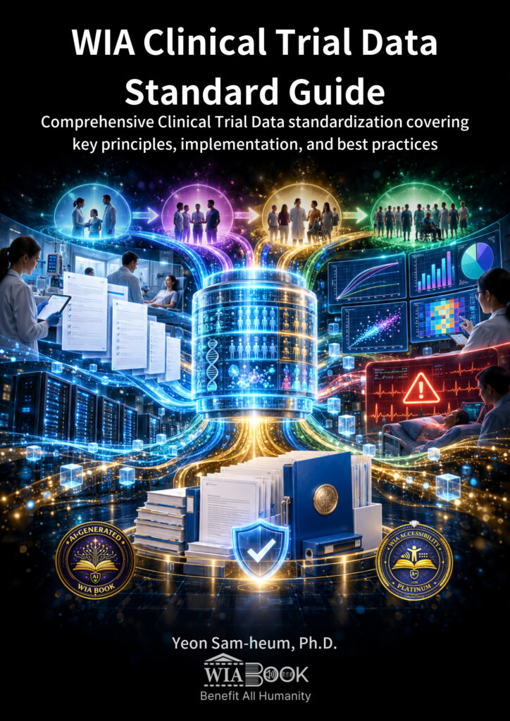 WIA Clinical Trial Data Standard Guide (EN) 표지