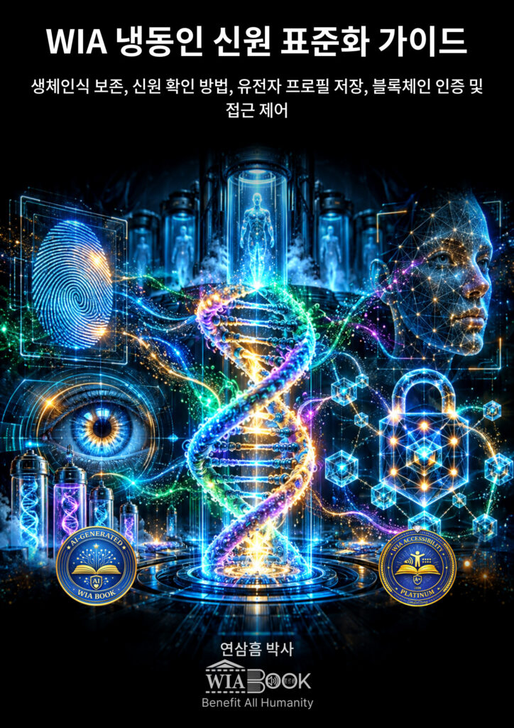 WIA 냉동인 신원 표준화 가이드 (KO) 표지