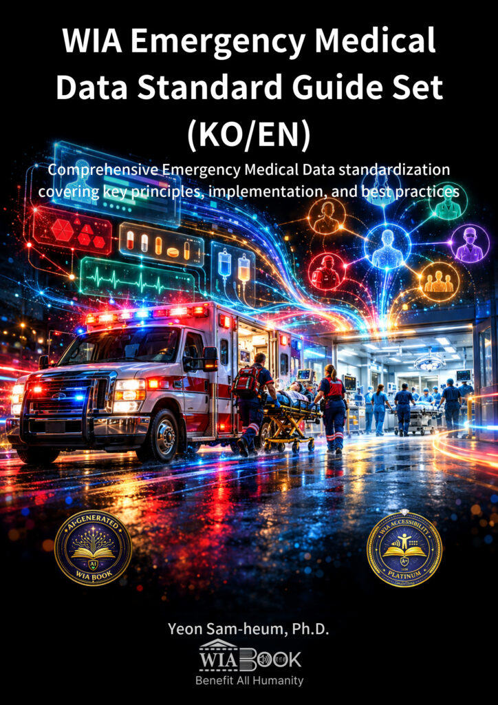 WIA Emergency Medical Data Standard Guide Set (KO/EN) 표지