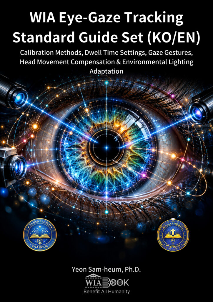 WIA Eye-Gaze Tracking Standard Guide Set (KO/EN) 표지