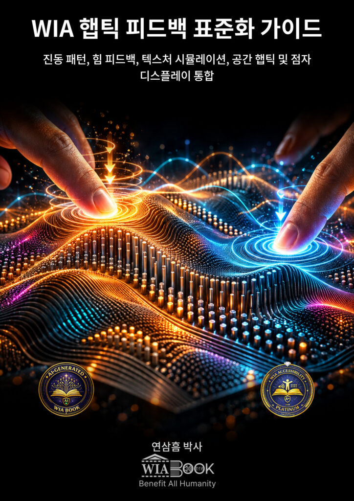 WIA 햅틱 피드백 표준화 가이드 (KO) 표지