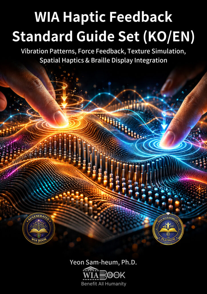 WIA Haptic Feedback Standard Guide Set (KO/EN) 표지