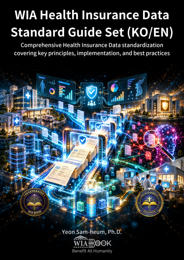 WIA Health Insurance Data Standard Guide Set (KO/EN) 표지