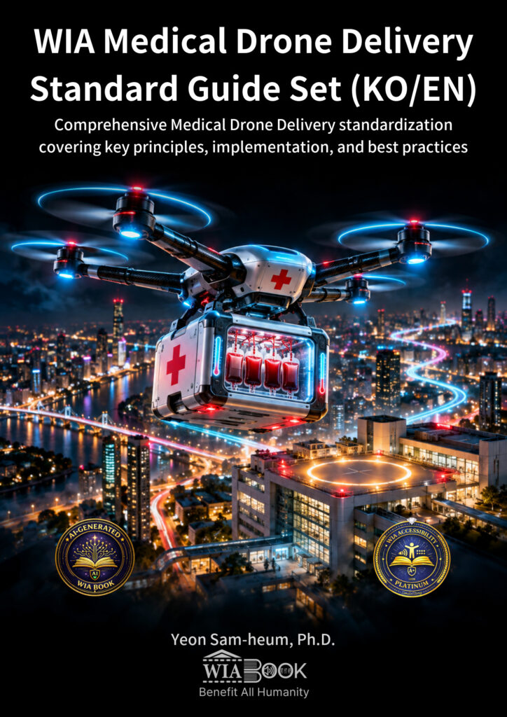 WIA Medical Drone Delivery Standard Guide Set (KO/EN) 표지