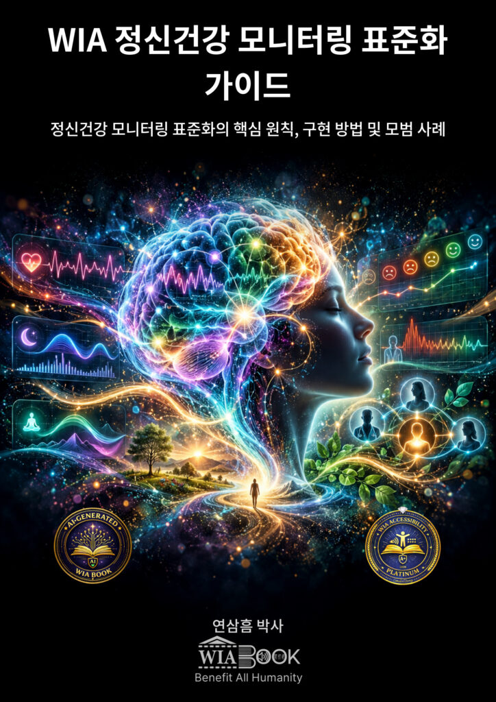 WIA 정신건강 모니터링 표준화 가이드 (KO) 표지