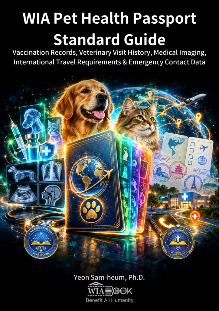 WIA Pet Health Passport Standard Guide (EN) 표지