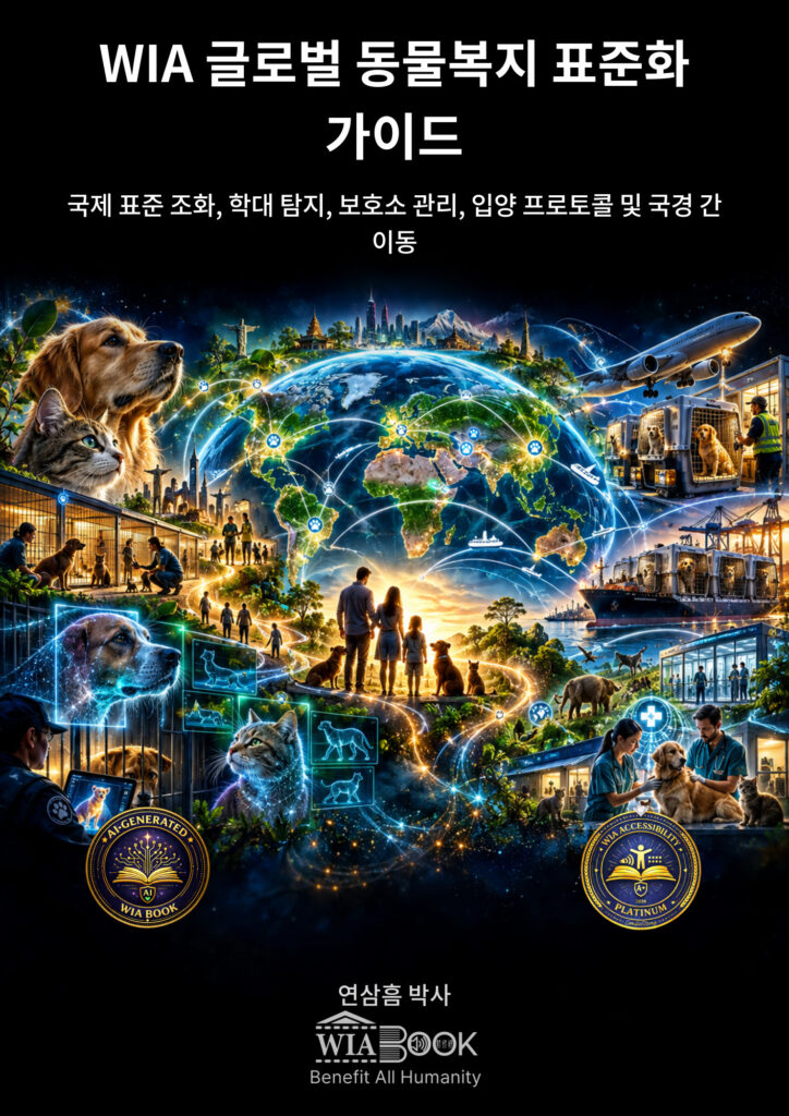 WIA 글로벌 동물복지 표준화 가이드 (KO) 표지