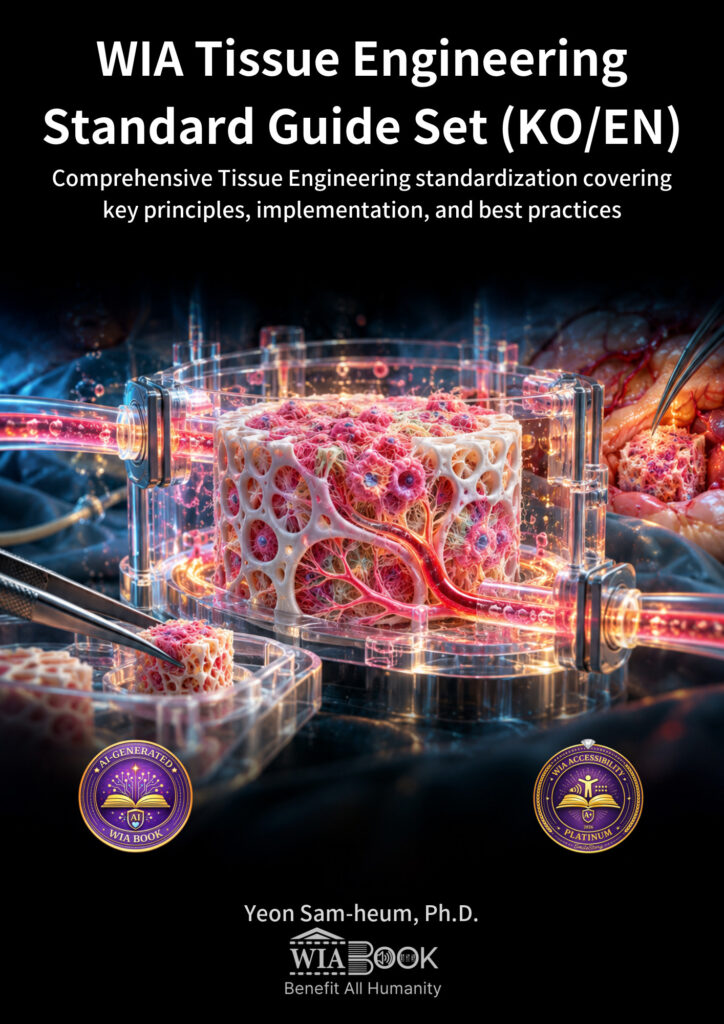 WIA Tissue Engineering Standard Guide Set (KO/EN) 표지