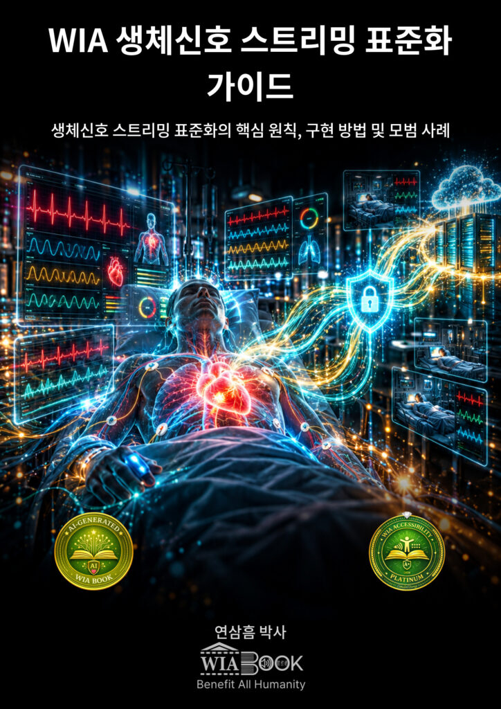 WIA 생체신호 스트리밍 표준화 가이드 (KO) 표지