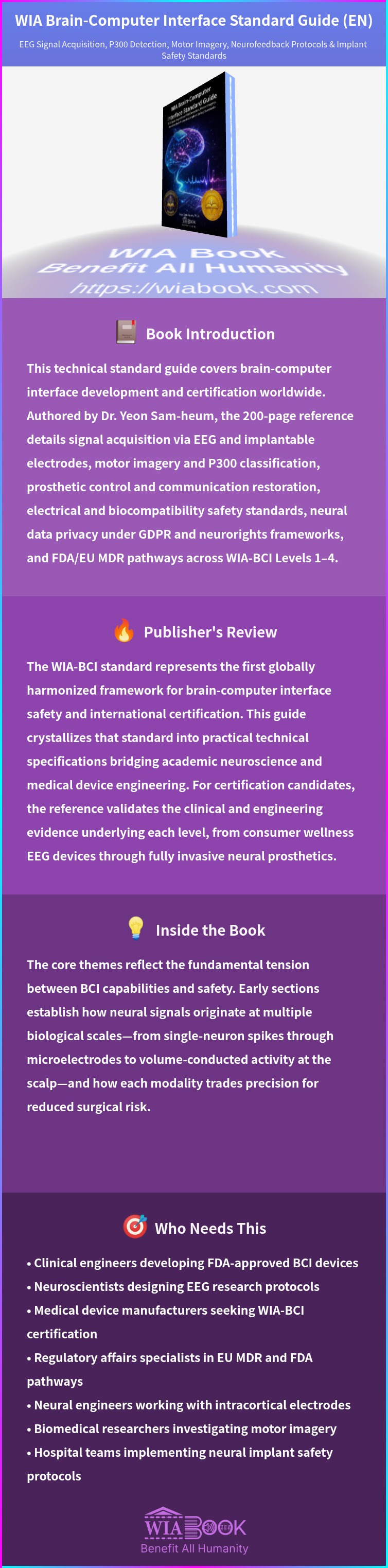 WIA Brain-Computer Interface Standard Guide (EN) 상세