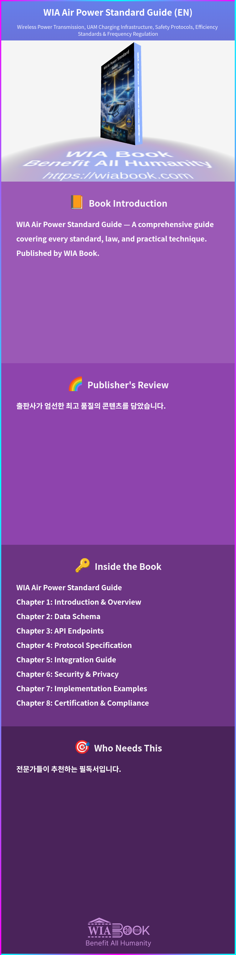 WIA Air Power Standard Guide (EN) 상세