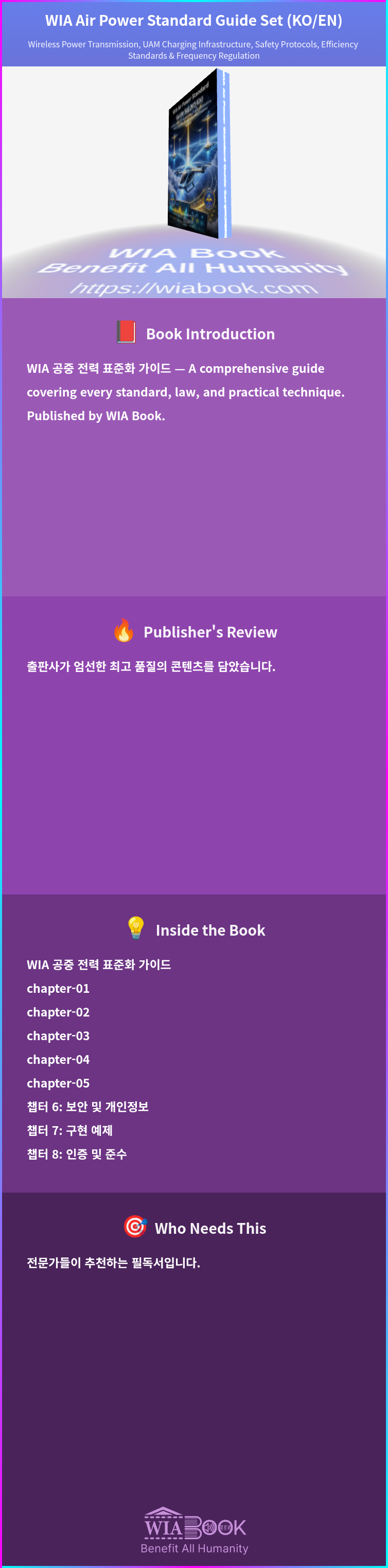 WIA Air Power Standard Guide Set (KO/EN) 상세