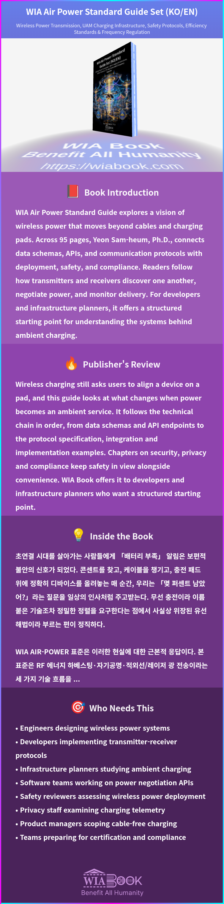 WIA Air Power Standard Guide Set (KO/EN) 상세