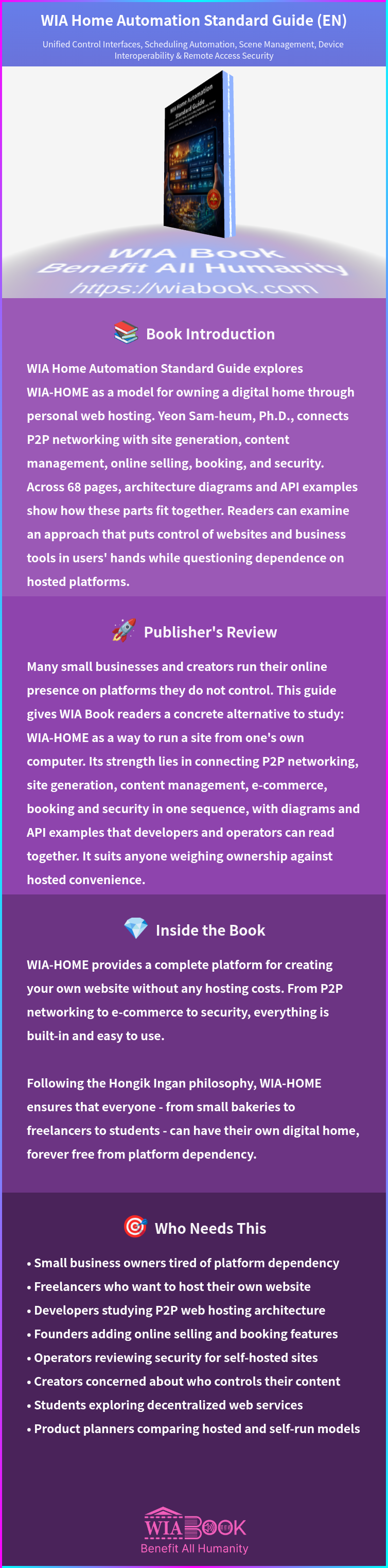 WIA Home Automation Standard Guide (EN) 상세