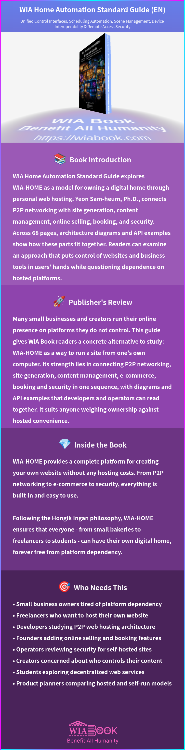 WIA Home Automation Standard Guide (EN) 상세