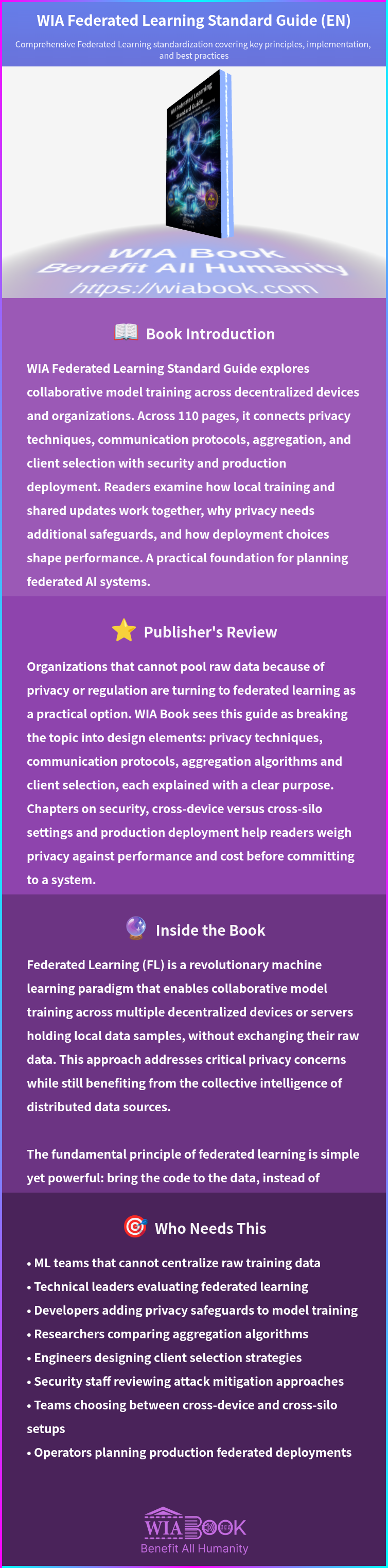 WIA Federated Learning Standard Guide (EN) 상세