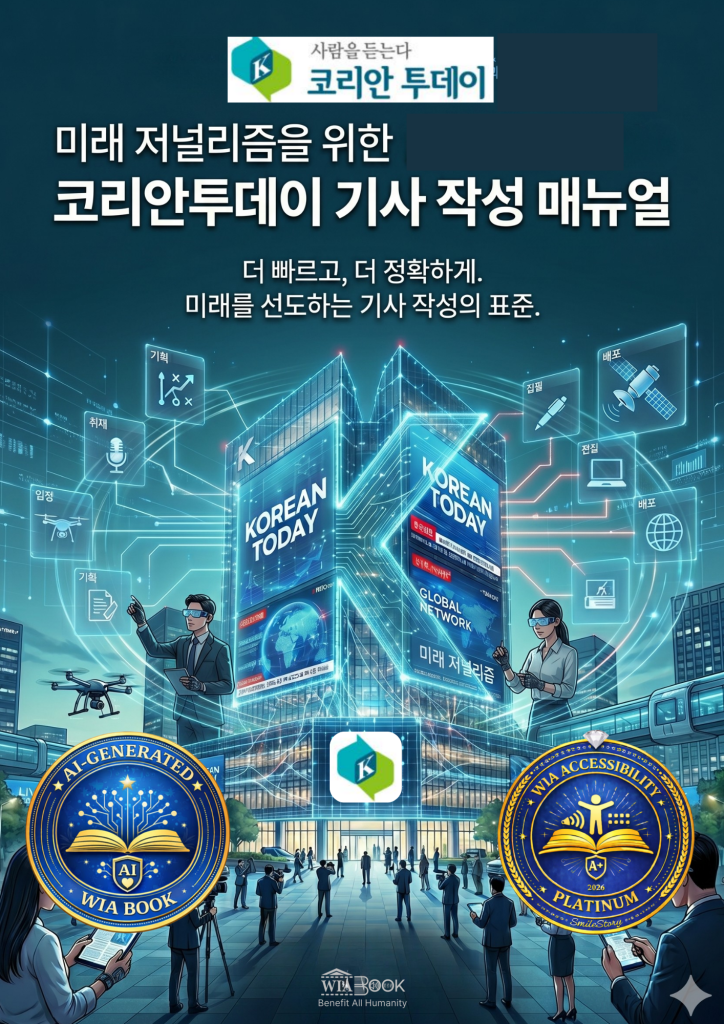 코리안투데이 기사 작성 매뉴얼 (지부장) 표지