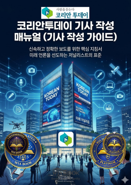 코리안투데이 기사 작성 매뉴얼