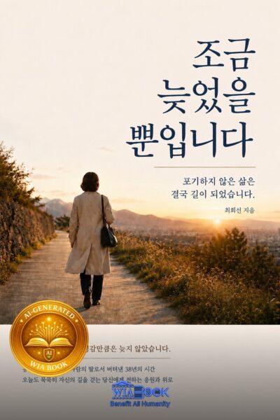 조금 늦었을 뿐입니다