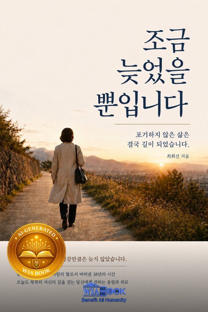 조금 늦었을 뿐입니다 표지