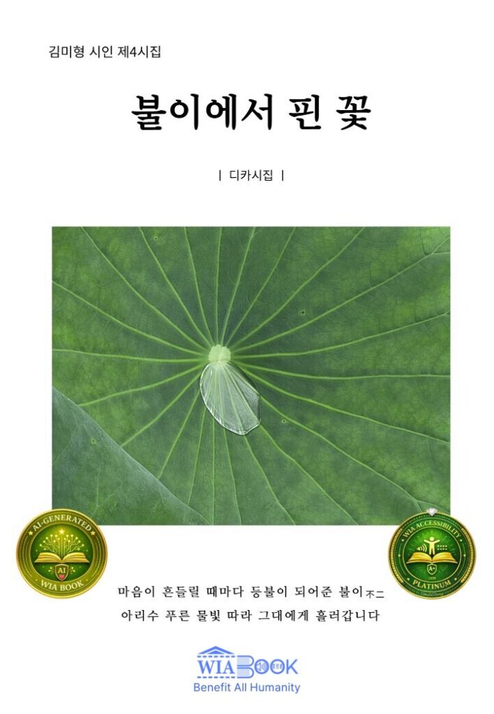 불이에서 핀 꽃 표지