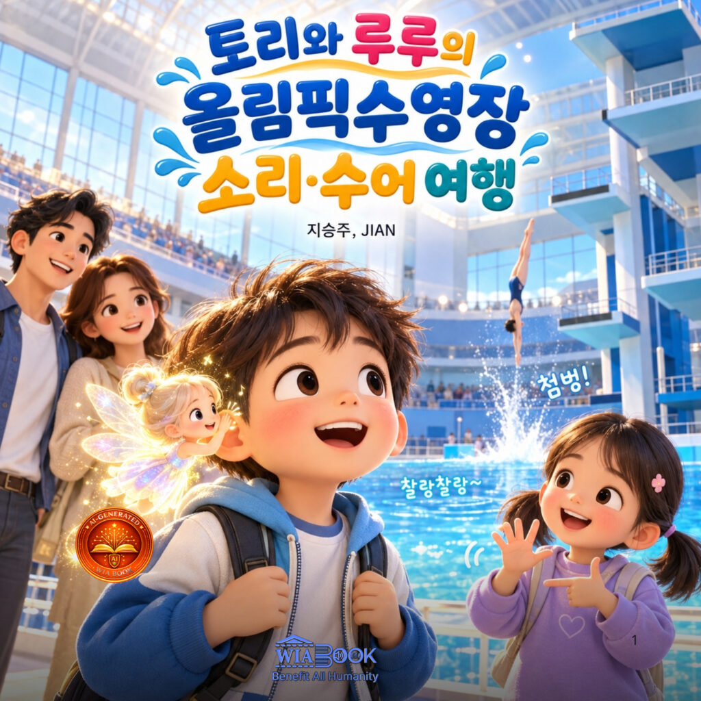 토리와 루루의 올림픽수영장 소리·수어 여행 표지