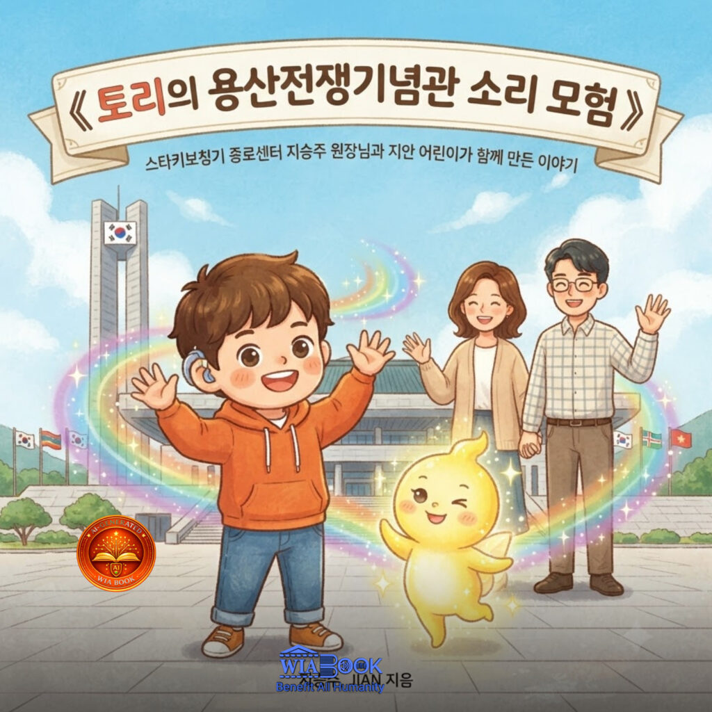토리의 용산전쟁기념관 소리 모험 표지