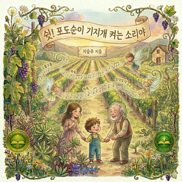 쉿! 포도순이 기지개 켜는 소리야