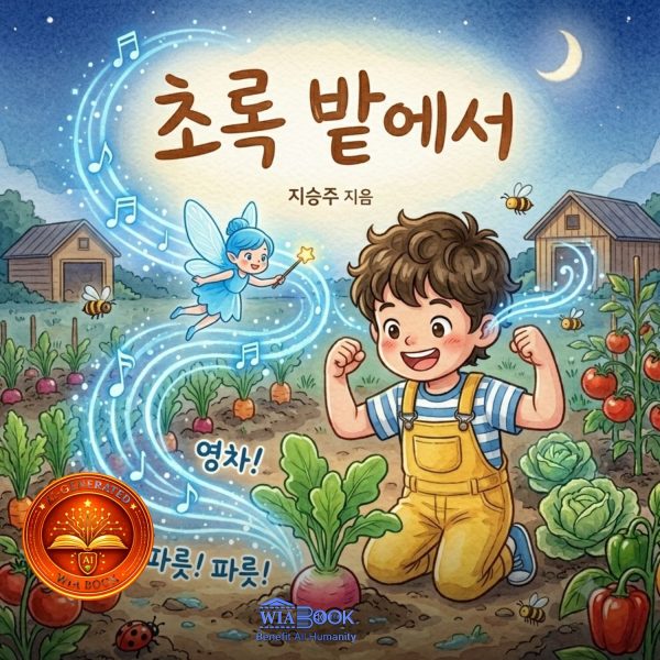 초록 밭에서