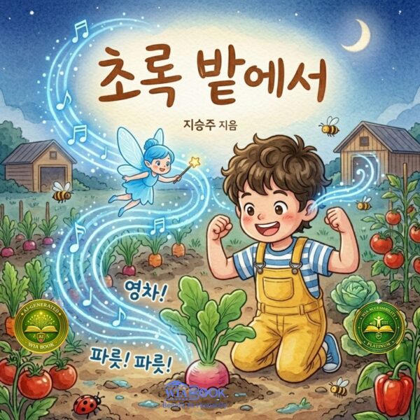 초록 밭에서