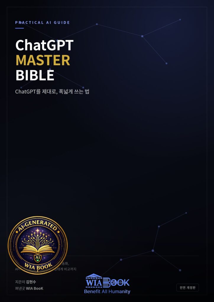 ChatGPT MASTER BIBLE 표지