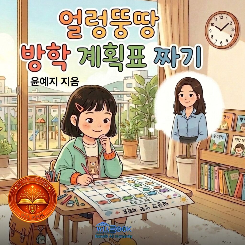 얼렁뚱땅 방학 계획표 짜기 표지