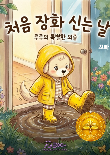 처음 장화 신는 날