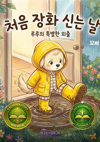 처음 장화 신는 날