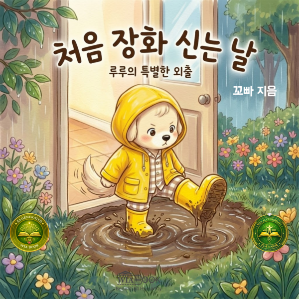 처음 장화 신는 날