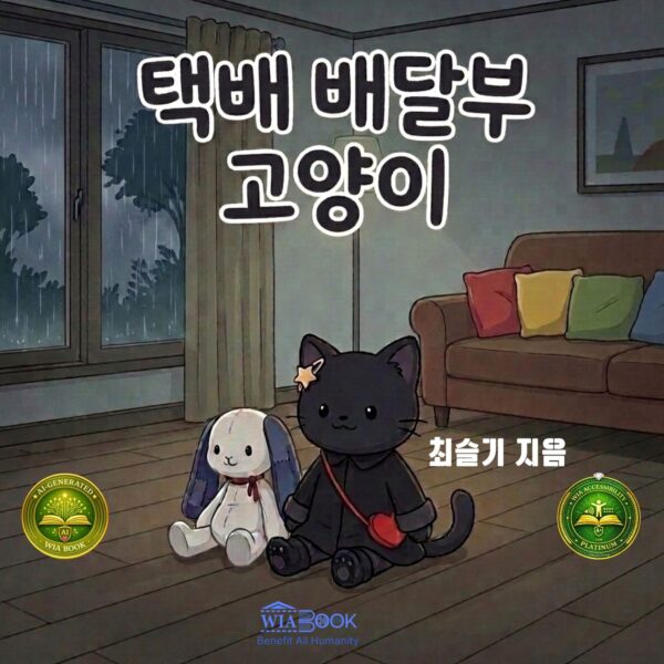 택배 배달부 고양이