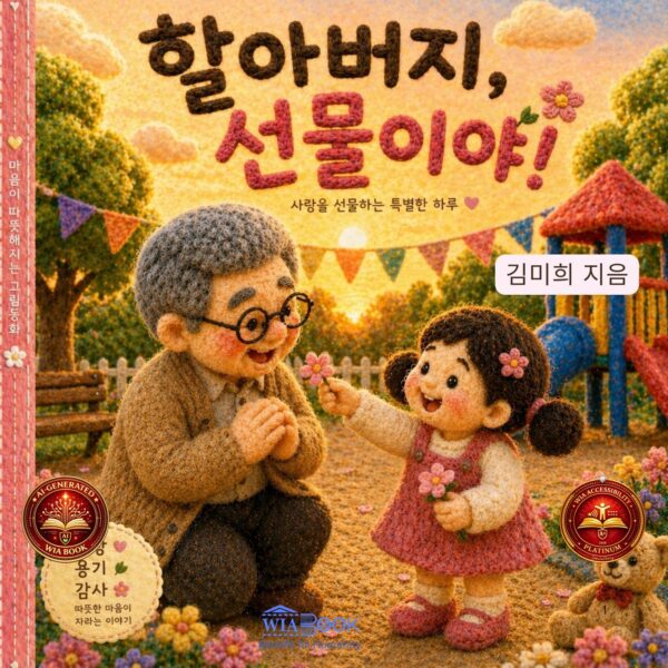 할아버지, 선물이야!