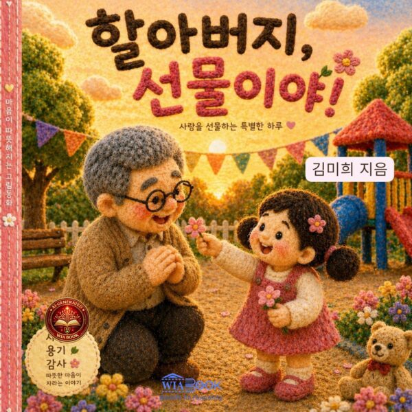 할아버지, 선물이야!