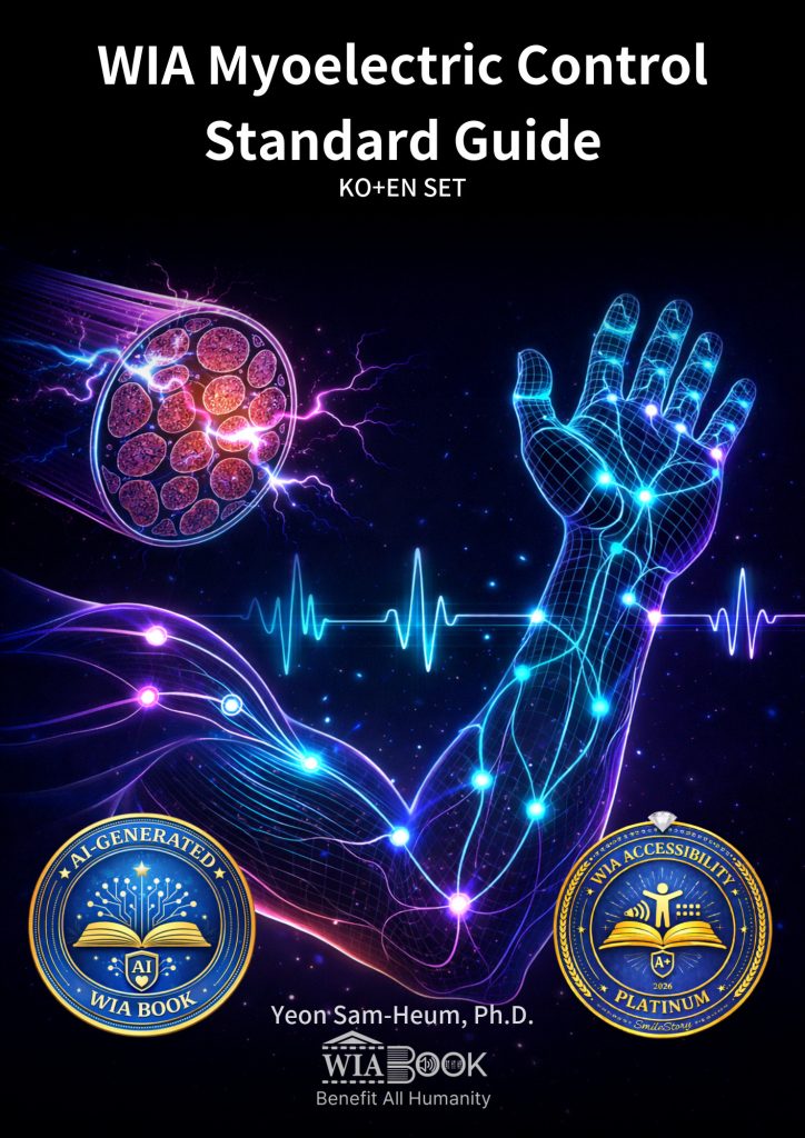 WIA Myoelectric Control Standard Guide (세트/SET) 표지